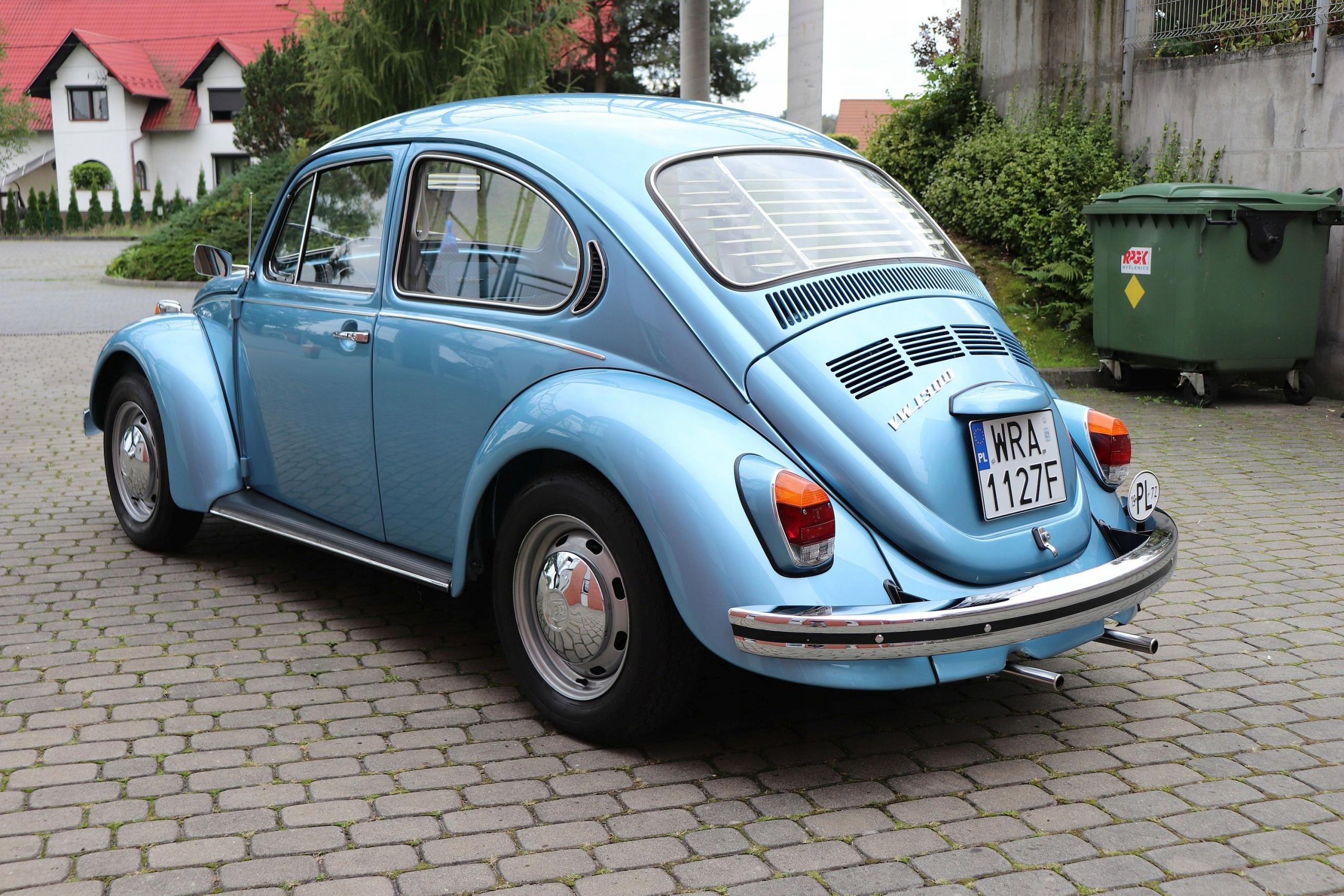 VOLKSWAGEN GARBUS 1972 Po pełnej odbudowie PIĘKNY - zdjęcie 4 VOLKSWAGEN GARBUS 1972 Po pełnej odbudowie PIĘKNY