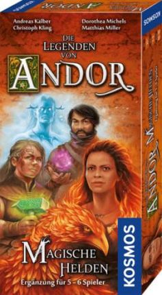 Kosmos Die Legenden von Andor - Magische Helden (wersja niemiecka)