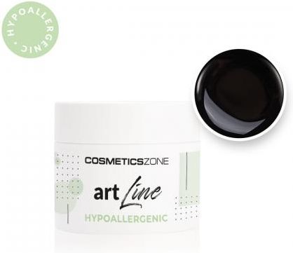 Cosmetics Zone Hipoalergiczna farbka do zdobień czarna Art Line Awesome Black 3ml