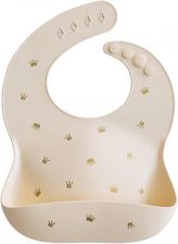 Mushie Śliniak Silikonowy Crowns
