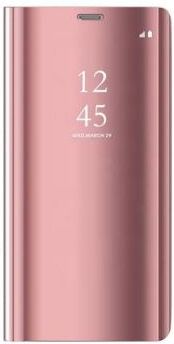TelForceOne Etui Smart Clear View do Samsung Galaxy S9 Plus G965 różowy (39538)