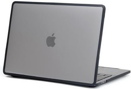Hard Case TPU+PC etui obudowa MacBook Pro 14 (A2442) M1 Pro / M1 Max (2021) (Matte Clear+Black Edge)