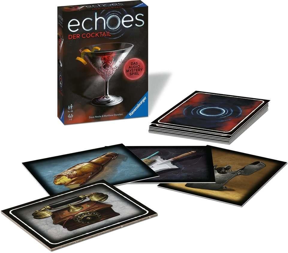 Ravensburger - Echoes Le Cocktail - Jeu d'enquête Audio Pour