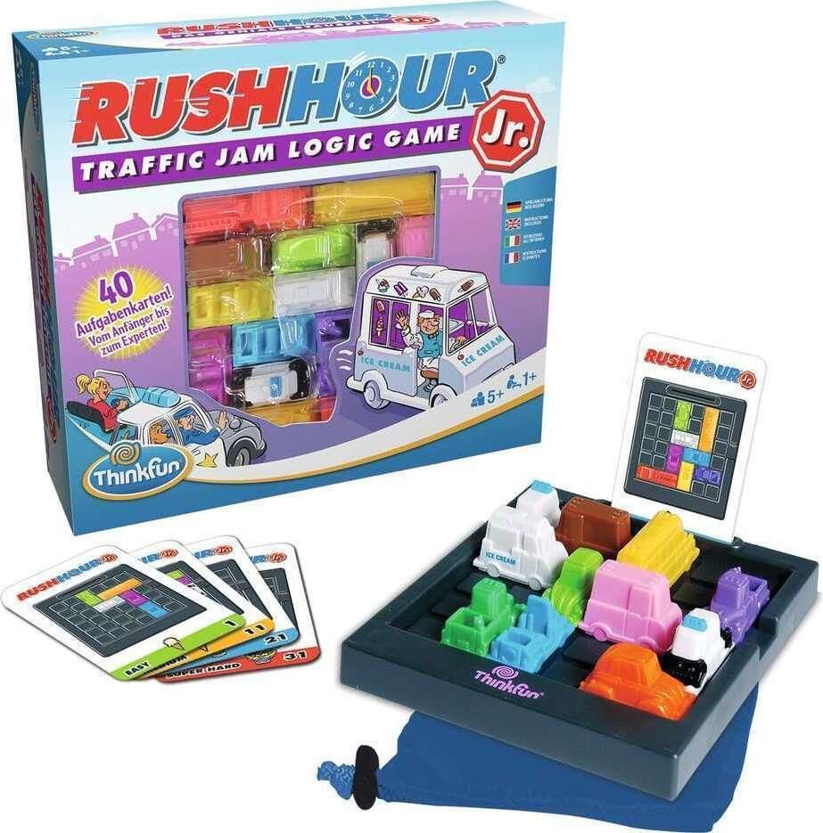 ThinkFun - My First Rush Hour, Gioco da Tavolo per Tutta la Famiglia, 1+ Giocatori, Idea Regalo per Bambini e Bambine 3+ Anni, Edizione in Italiano