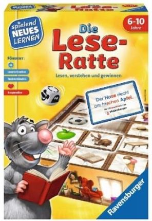 Ravensburger Spieleverlag Die Lese-Ratte (wersja niemiecka)
