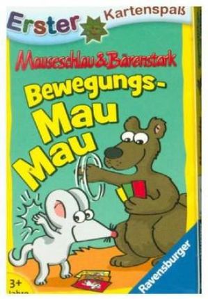 Ravensburger Mauseschlau & Barenstark Bewegungs-Mau Mau (wersja niemiecka)