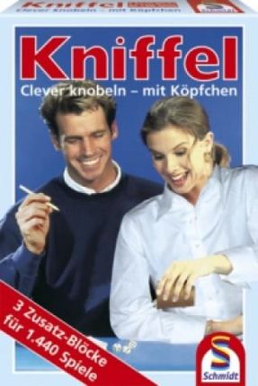 Schmidt Spiele Kniffel, 3 Zusatz-Blocks (Spiel-Zubehor) (wersja niemiecka)