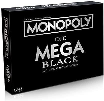 Winning Moves Mega Monopoly Black Edition (wersja niemiecka)