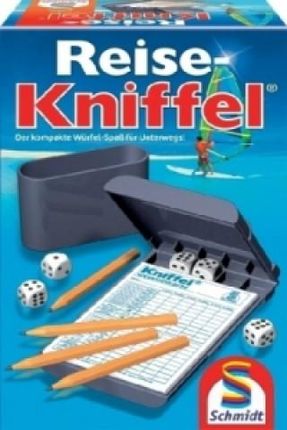 Schmidt Spiele Reise-Kniffel (Spiel) + Zusatzblock (wersja niemiecka)