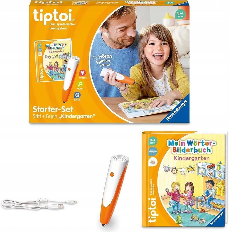 Ravensburger tiptoi Starter-Set 00113: Stift und Wörter-Bilderbuch