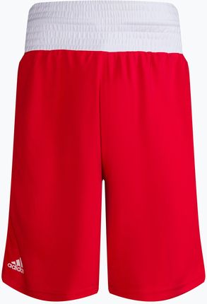 Adidas Spodenki Bokserskie Boxing Shorts Czerwone Adibts02
