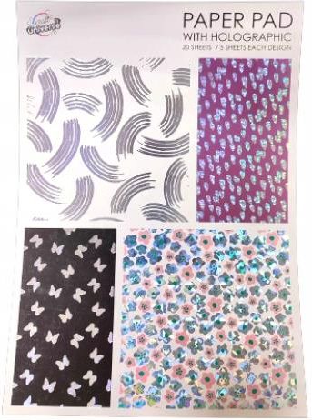 Craft Universe Blok Projektowy Holograficzny A4 Scrapbooking - Ceny i ...