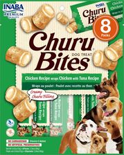 Inaba Dog Churu Bites Kurczak Z Tuńczykiem 4X(8X12G)