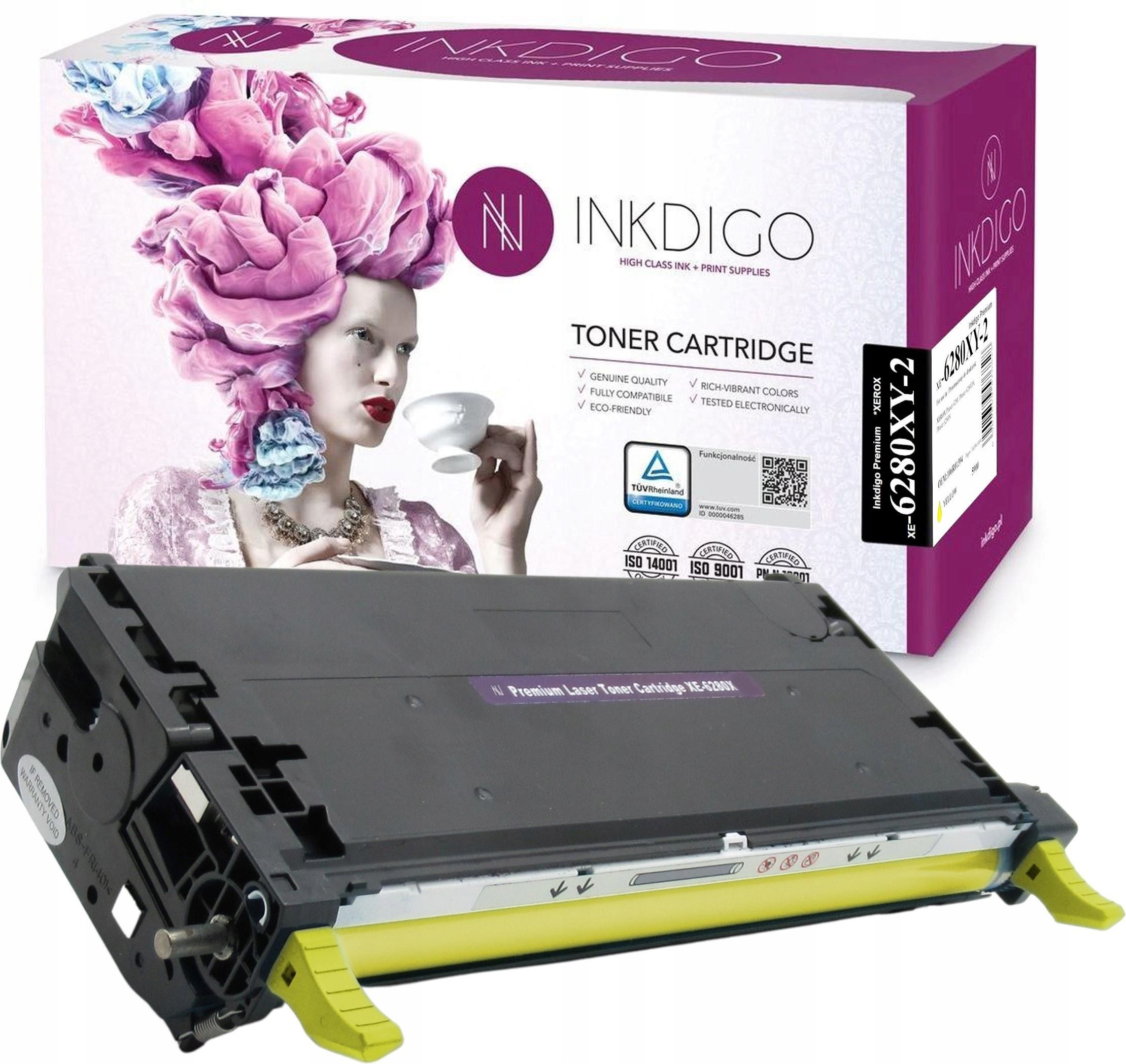 INKDIGO ZAMIENNIK 106R01394 DO DRUKARKI XEROX PHASER 6280 - Opinie i ...