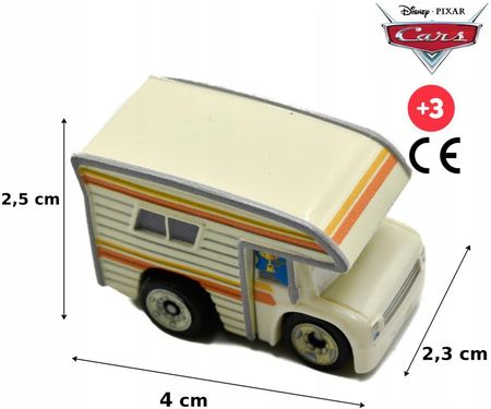 Mattel Disney Pixar Mini Auta Larry Camper GKF65 HGJ04 - Ceny i