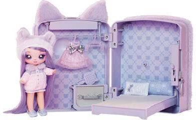 Na!Na!Na! Surprise 3in1 Backpack Bedroom - Lavender Kitty