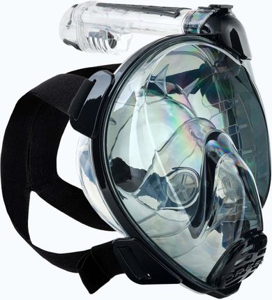 Cressi Maska Pełnotwarzowa Do Snorkelingu Duke Dry Czarno Szara Xdt060050