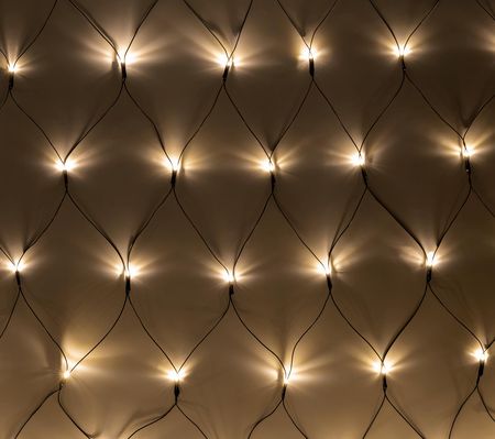Lampki choinkowe Rebel sieć 2x1,5m ciepłe białe zewnętrzne