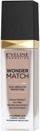 Eveline Kolorowka Eveline Wonder Match Podkład Dopasowujący Się Do Cery Nr 45 Honey 30 ml