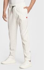 Guess Spodnie dresowe Korbin Z2BB05 FL04Q Biały Regular Fit