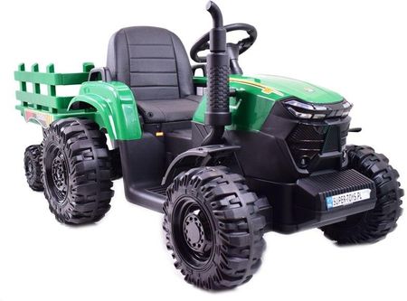 Super Toys Mega Traktor Agriculture Z Przyczepą 2X200, 24V, Szybki Super Jakosć/Jc000B
