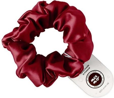 Mexmo Scrunchie Normal Burgundy Gumka Jedwabna