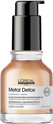 L’Oréal Professionnel Paris Metal Detox olejek do wszystkich rodzajów włosów 50ml