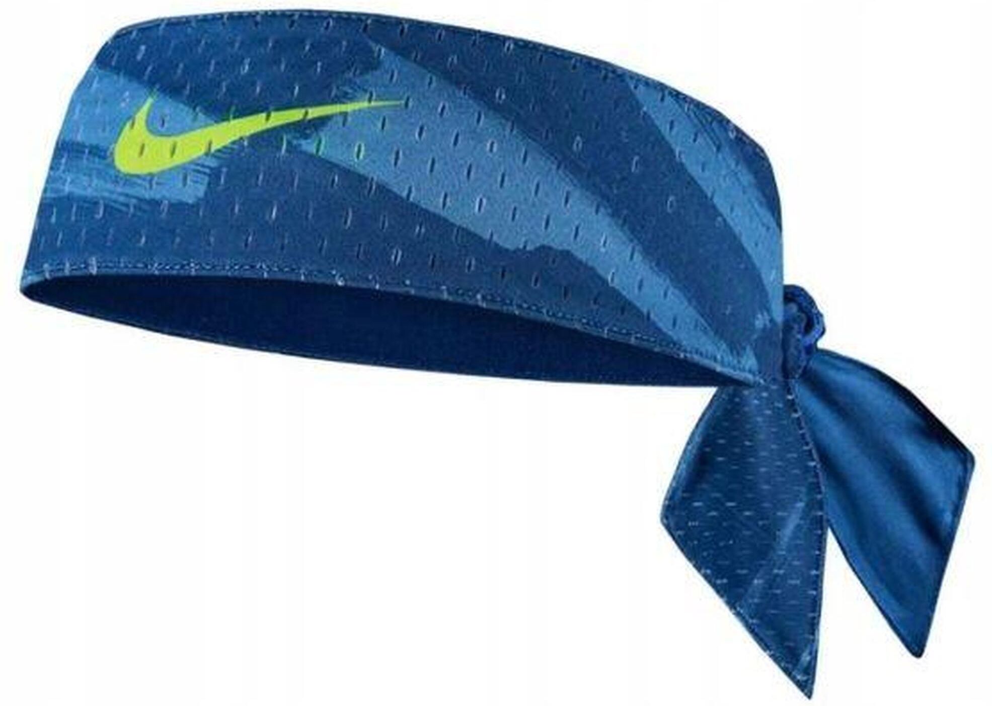 Nike Bandana DriFit Head Tie Reversible Niebieski Ceny i opinie