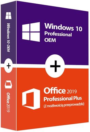 Microsoft Windows 10 Pro Oem Plus Office 2019 Professional Plus WIN10PROOFF2019PPBIND