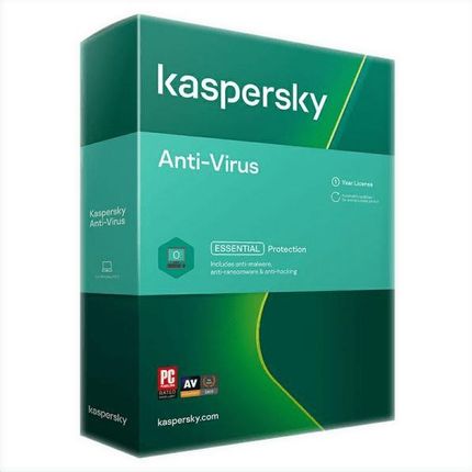 Kaspersky Antivirus 2022 1 Narzędzie 1 Rok KL1171OCAFR