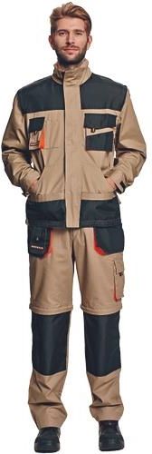 Australian Line Męska letnia kurtka robocza 03010242 beżowy 46 - Ceny i ...