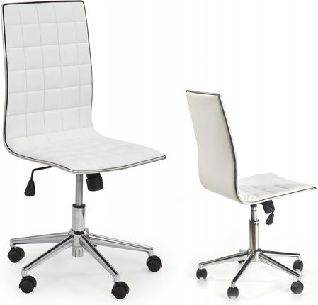Fotel Biurowy Obrotowy Krzesło Tirol Biały