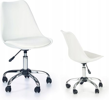 Fotel Obrotowy Krzesło Biurowe Coco Halmar Biały