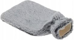 Zdjęcie Termofor gumowy ogrzewacz z futrem szary 1,75l - Kielce