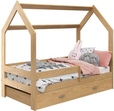 Łóżko Domek Dziecięce 160X80 Dla Dzieci Sosna D3