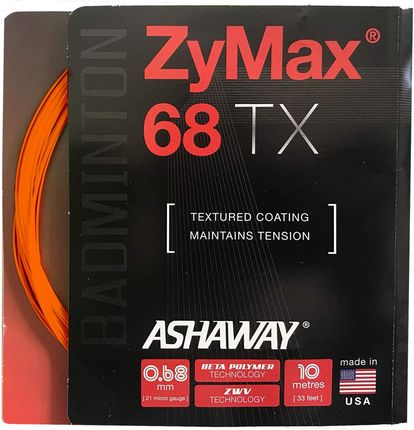 Ashaway Zymax 68 Tx Orange Box Zymax68Txorange
