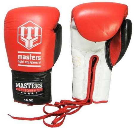 Masters Fight Equipment Rękawice Bokserskie Skórzane Sznurowane Rbt 600 10 Oz