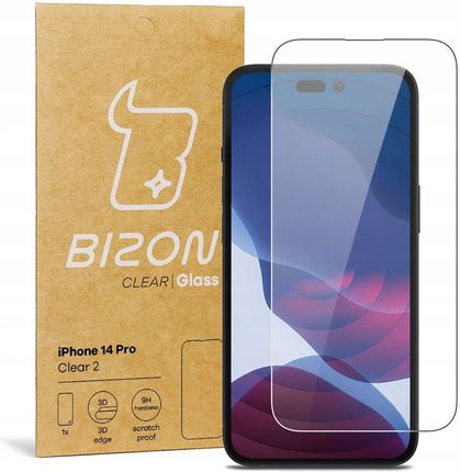 Szkło hartowane Bizon Clear 2 do iPhone 14 Pro (29634435-4663-4de0-b327-1f7f67641cce)