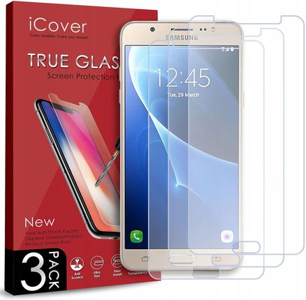 Icover 3Pack Szkło Hartowane Do Samsung Galaxy J7 2016  (a80318b2-f4f4-4988-b3bc-7afeb31a4045)