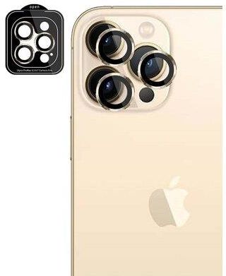 Szkło hartowane 3MK Lens Protection Pro do Apple iPhone 14 Pro/14 Pro Max Złoty (482374)
