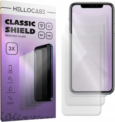3x Szkło Na Ekran Do Iphone 11 Pro/x/xs Hellocase (12153c97-08ee-45aa-8588-ea690576ef5e)