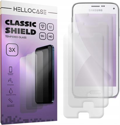 3x Szkło Na Ekran Do Samsung S5 / S5 Neo Hellocase (d49de06b-9d2d-4f48-8657-9a98ac6aca20)
