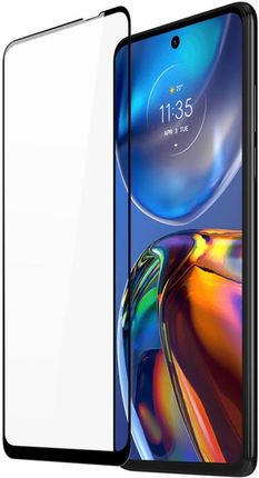 Dux Ducis 10D Tempered Glass wytrzymałe szkło hartowane 9H na cały ekran z ramką Motorola Moto E32 czarny (case friendly) (64473)