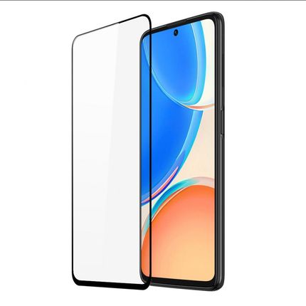 Dux Ducis 9D Tempered Glass wytrzymałe szkło hartowane 9H na cały ekran z ramką Honor X8 czarny (case friendly) (64478)