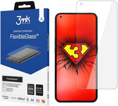 3mk Szkło hybrydowe ochronne Flexible Glass 7H do Nothing Phone 1 (52597)