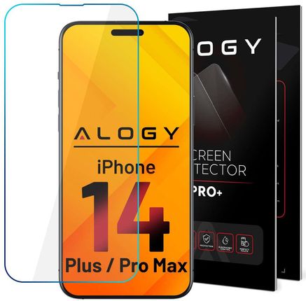 Szkło hartowane 9H Alogy ochrona na ekran do Apple iPhone 14 Plus / 14 Pro Max (51839)