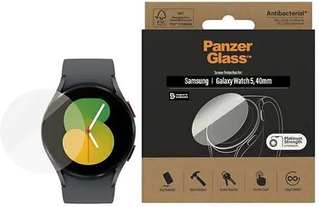 PanzerGlass Galaxy Watch Classic 5 40mm Screen Protection Antibacterial 3674 (636495)