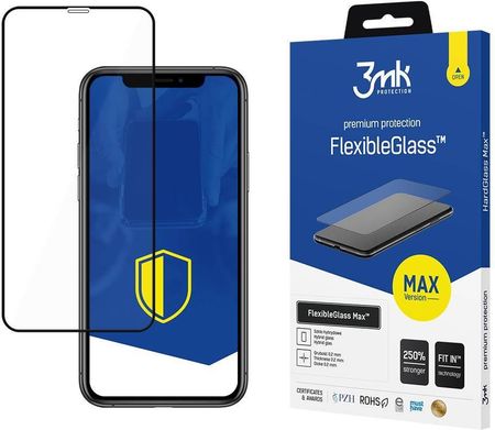 Apple iPhone Xr/11 Black - 3mk FlexibleGlass Max (152339)