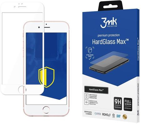 Apple iPhone 6/6s White - 3mk HardGlass Max (152565)
