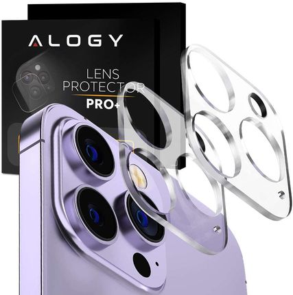 2x Szkło ochronne Alogy na obiektyw aparat lens do Apple iPhone 14 Pro/ 14 Pro Max (51846)